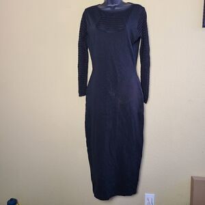 Andrea Jovine Long Sleeved Dress